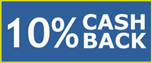 10% Cash Back Option